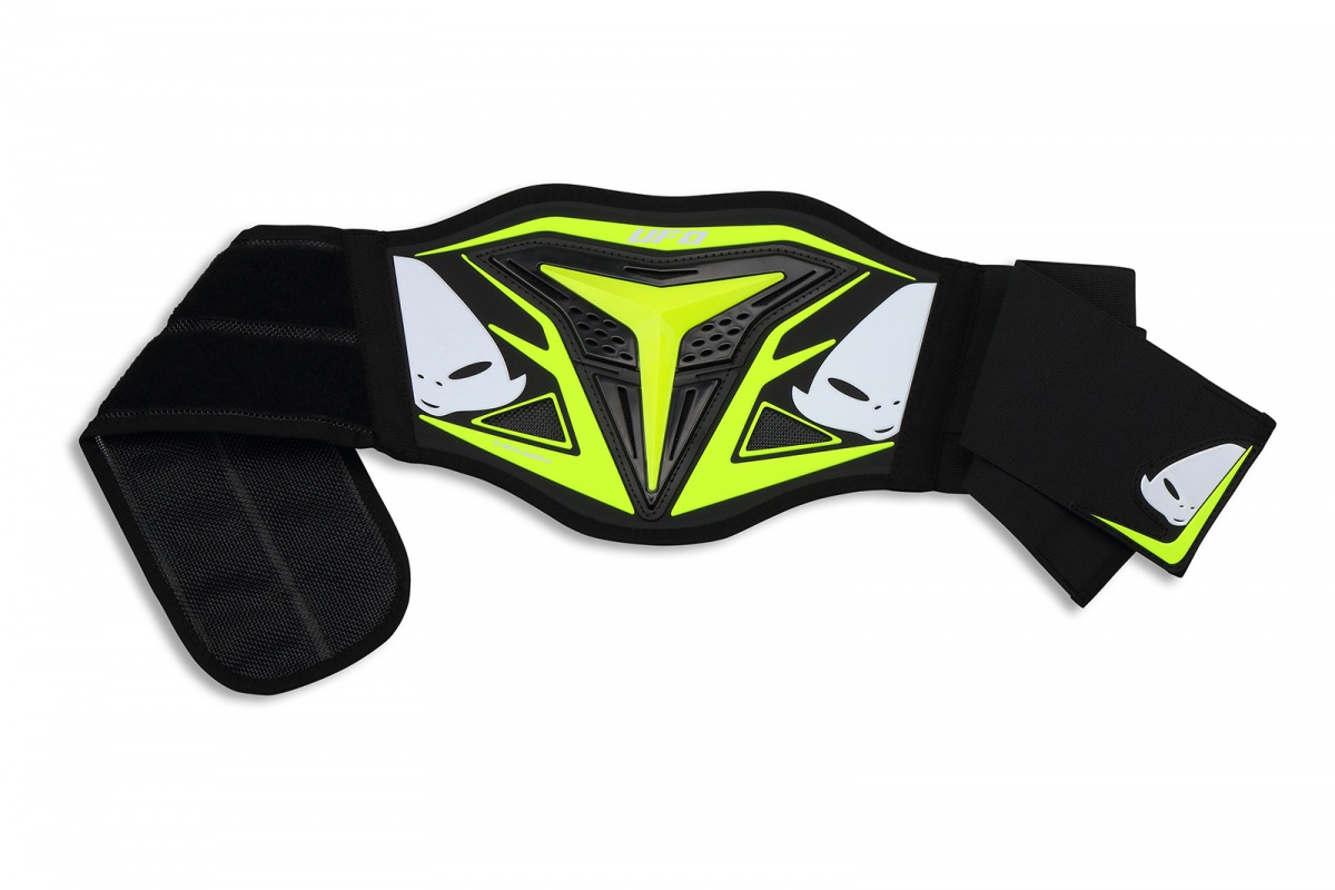 Motocross body belt Demon for kids neon yellow - Belts - CI02357-DFLU - Ufo Plast