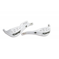 Motocross handguards Jumpy oversize white - Handguards - PM01620-041 - Ufo Plast