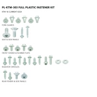 Motocross full plastic fastener kit for Ktm - Other items - AC02438 - Ufo Plast