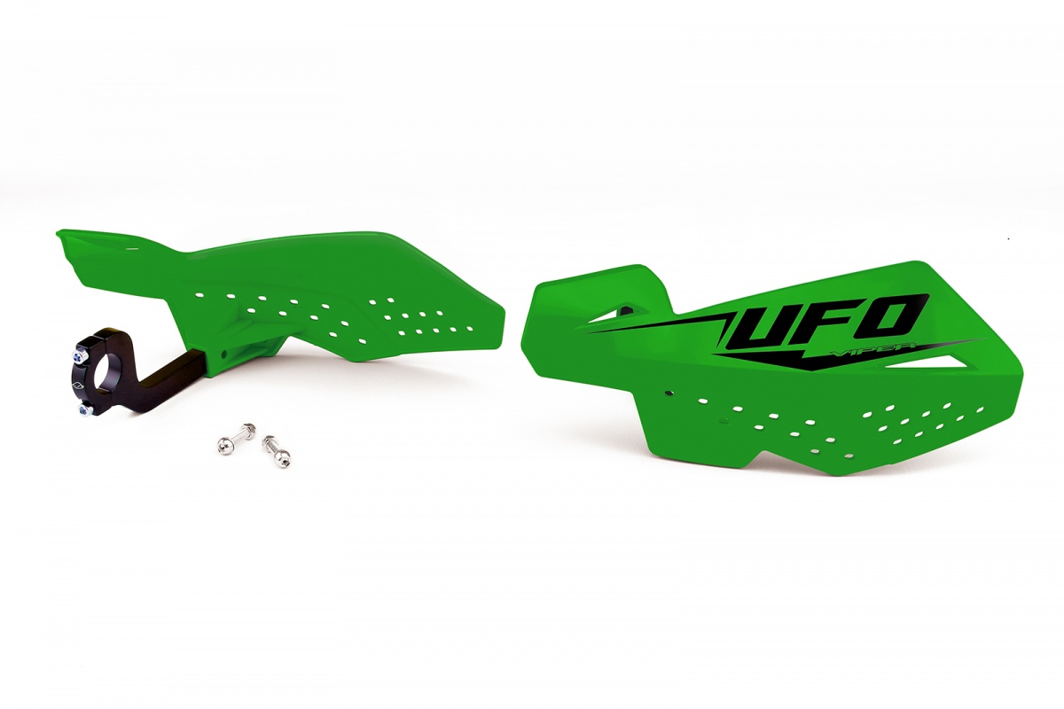 Motocross universal handguard Viper 2 green - Handguards - PM01660-026 - Ufo Plast