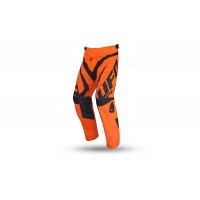 Motocross Another Race pants neon orange and black for kids - CLOTHING - PI04484-FFLU - Ufo Plast