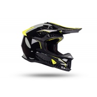 Motocross Intrepid helmet black and neon yellow - PROTECTION - HE155 - UFO Plast