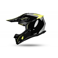 Motocross Intrepid helmet black and neon yellow - PROTECTION - HE155 - UFO Plast