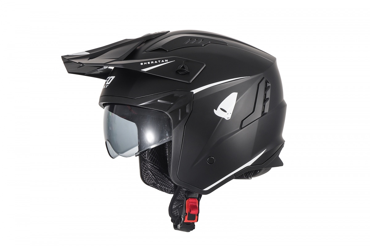 Sheratan cross jet helmet black - Helmets - HE13002-K - UFO Plast