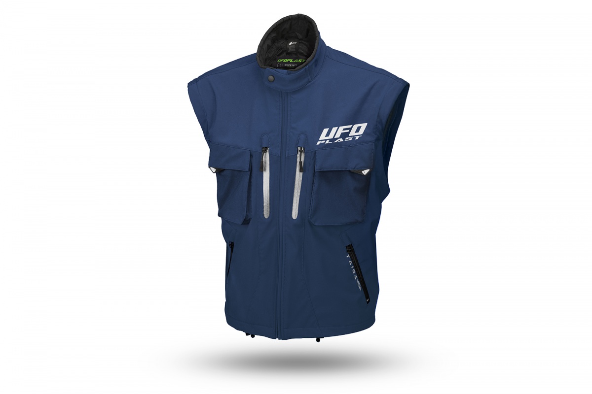 Taiga enduro jacket with protections included blue - Jackets - JA13002-C - Ufo Plast