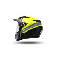 Motocross Aries helmet black and neon yellow - Helmets - HE13500-DK - Ufo Plast