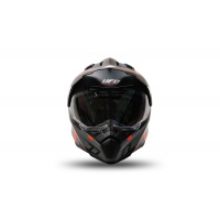 Motocross Aries helmet grey and orange - Helmets - HE13500-EF - Ufo Plast