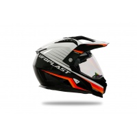 Motocross Aries helmet black and white - Helmets - HE13500-WK - Ufo Plast